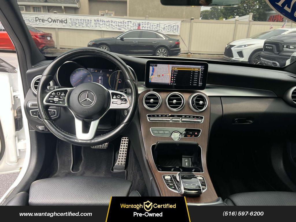 used 2021 Mercedes-Benz C-Class car, priced at $19,795