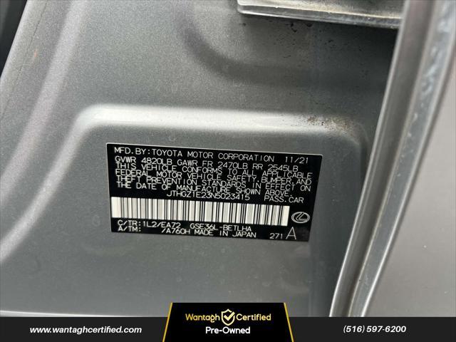 used 2022 Lexus IS 350 car, priced at $39,995
