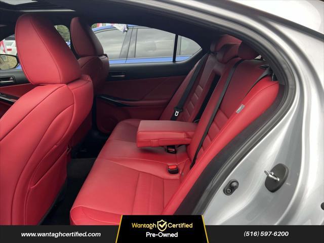 used 2022 Lexus IS 350 car, priced at $39,995