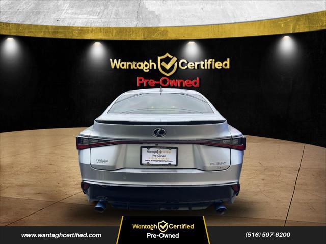 used 2022 Lexus IS 350 car, priced at $39,995
