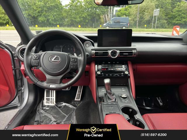 used 2022 Lexus IS 350 car, priced at $39,995