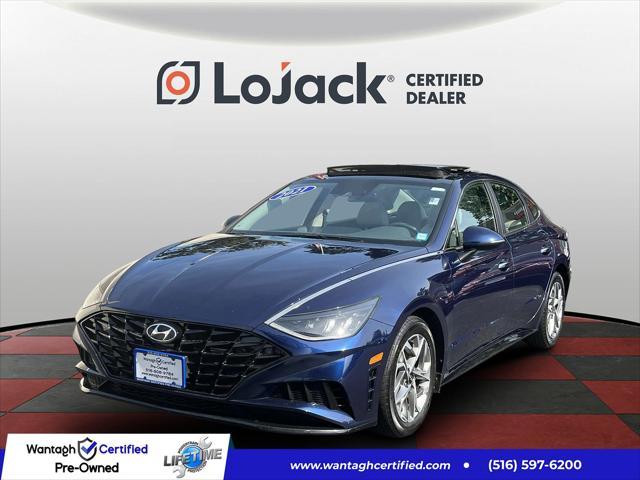 used 2021 Hyundai Sonata car, priced at $15,595