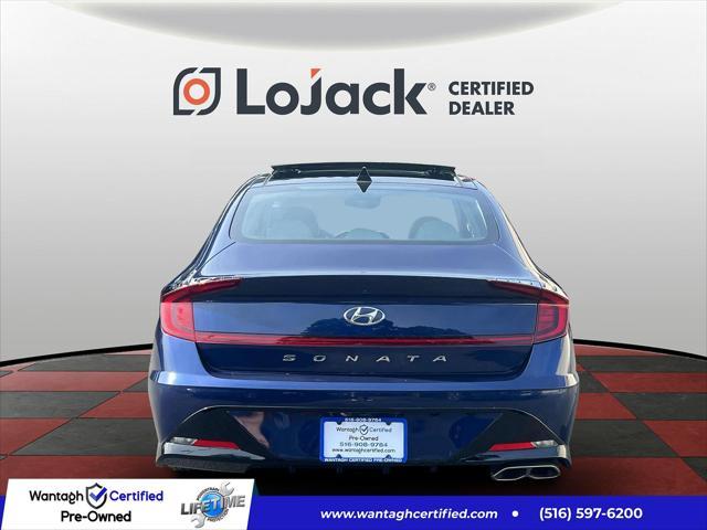 used 2021 Hyundai Sonata car, priced at $15,595