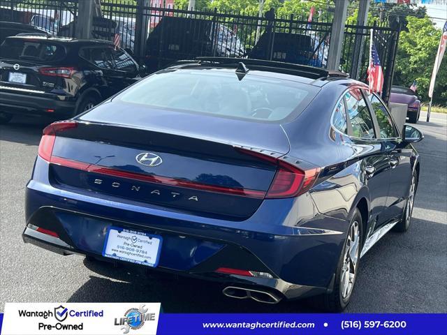 used 2021 Hyundai Sonata car, priced at $15,595