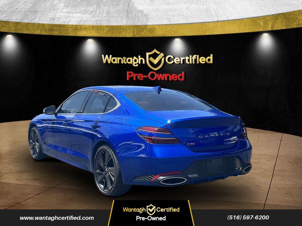 used 2022 Genesis G70 car, priced at $29,995