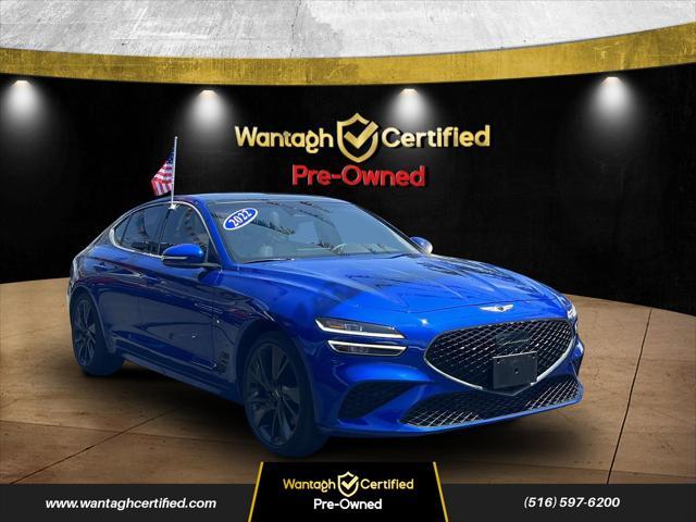 used 2022 Genesis G70 car, priced at $28,595