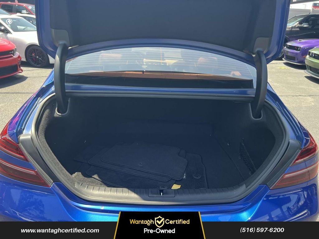 used 2022 Genesis G70 car, priced at $29,995