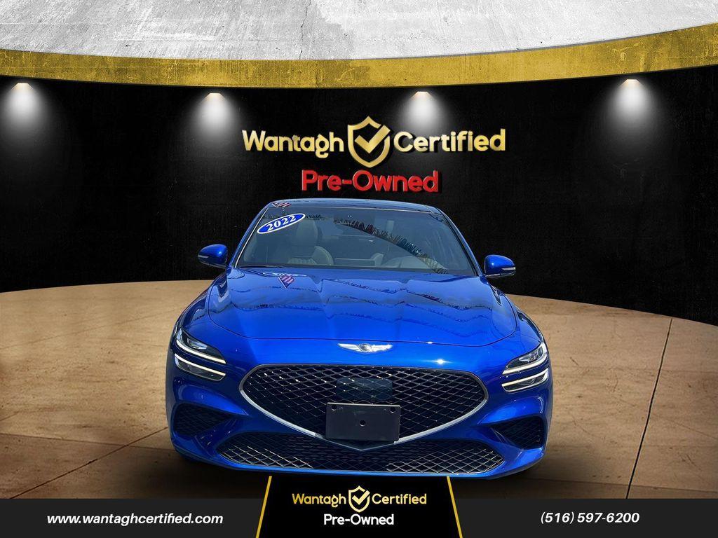 used 2022 Genesis G70 car, priced at $29,995