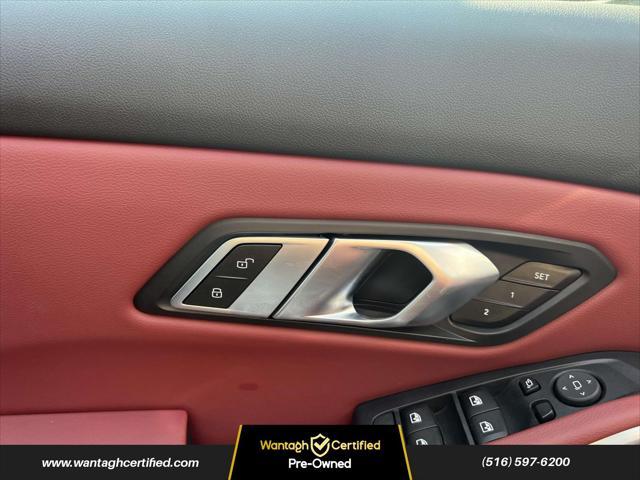 used 2022 BMW 330 car, priced at $33,795