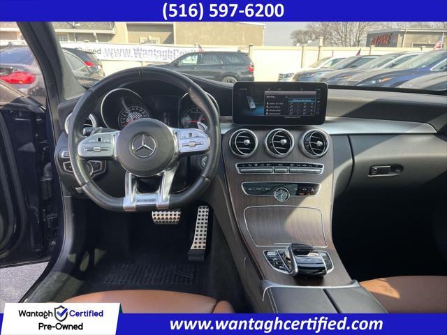 used 2020 Mercedes-Benz AMG C 43 car, priced at $30,295