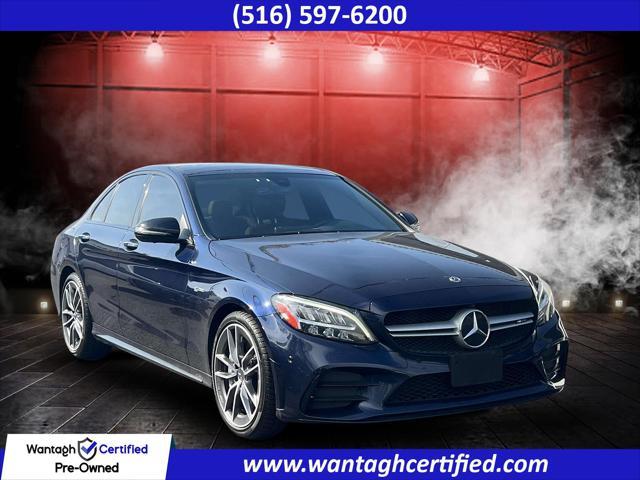 used 2020 Mercedes-Benz AMG C 43 car, priced at $30,295