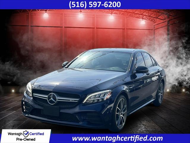 used 2020 Mercedes-Benz AMG C 43 car, priced at $30,295