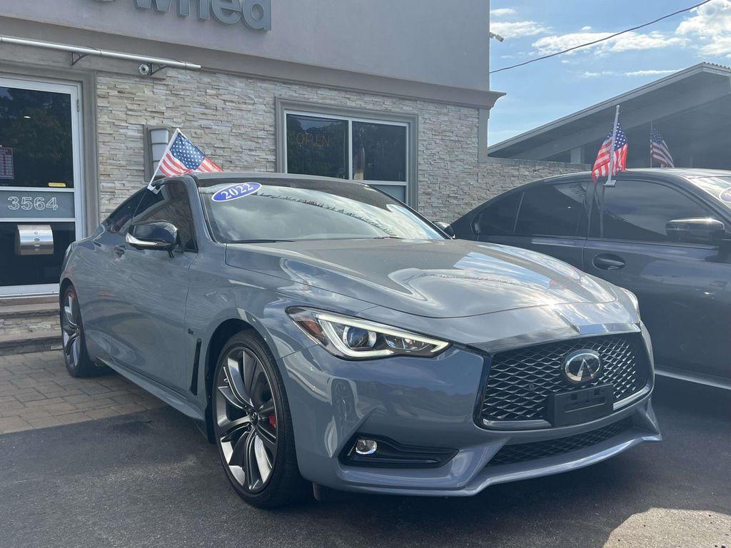used 2022 INFINITI Q60 car, priced at $35,995