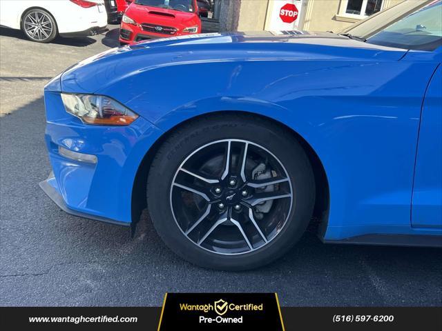 used 2022 Ford Mustang car, priced at $17,295