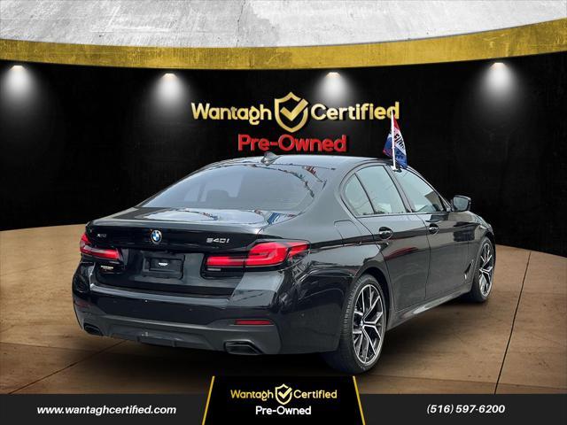 used 2022 BMW 540 car, priced at $43,295