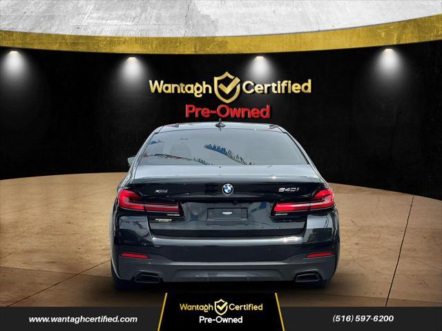 used 2022 BMW 540 car, priced at $43,295