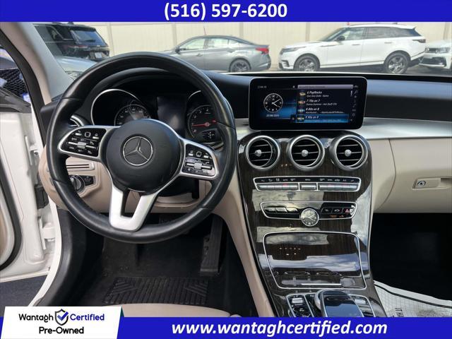 used 2019 Mercedes-Benz C-Class car, priced at $18,795