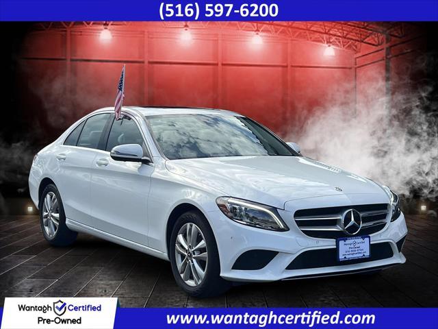 used 2019 Mercedes-Benz C-Class car, priced at $18,795