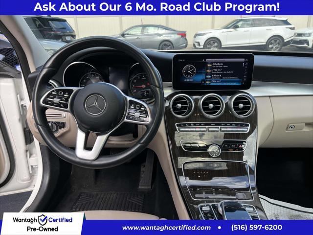 used 2019 Mercedes-Benz C-Class car, priced at $18,995