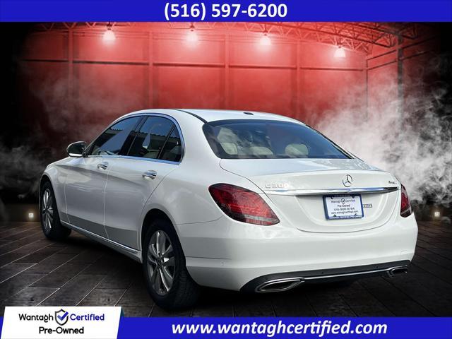 used 2019 Mercedes-Benz C-Class car, priced at $18,795