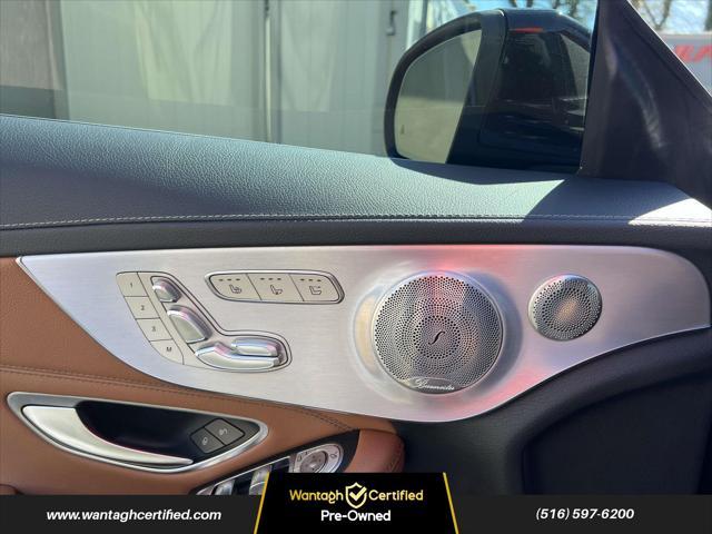used 2021 Mercedes-Benz AMG C 43 car, priced at $36,995