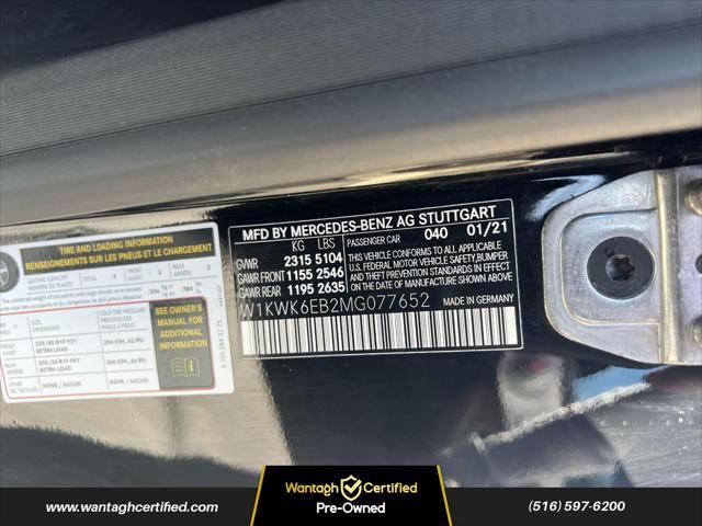 used 2021 Mercedes-Benz AMG C 43 car, priced at $36,995