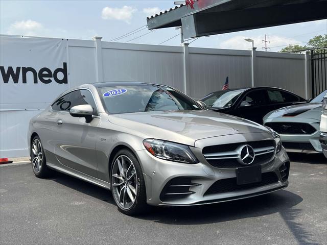 used 2021 Mercedes-Benz AMG C 43 car, priced at $37,295