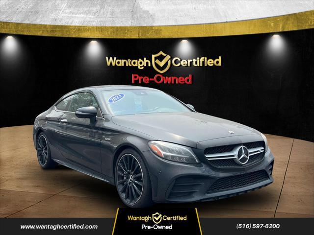 used 2023 Mercedes-Benz AMG C 43 car, priced at $42,995