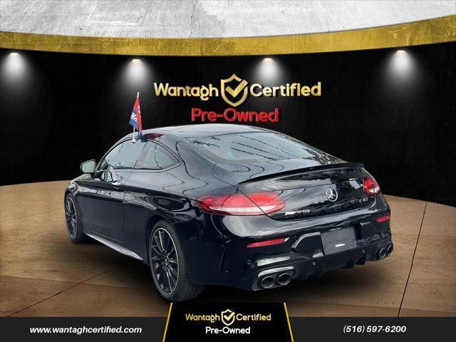 used 2023 Mercedes-Benz AMG C 43 car, priced at $42,995