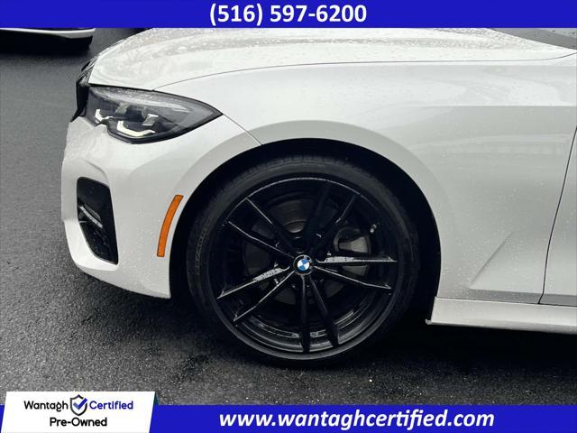 used 2022 BMW 330 car, priced at $34,995