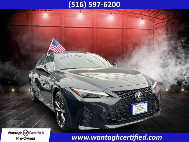 used 2022 Lexus IS 350 car, priced at $40,995