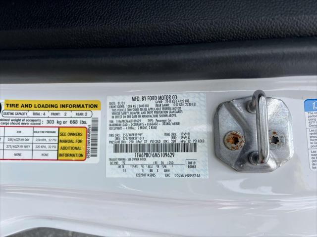 used 2021 Ford Mustang car, priced at $34,995
