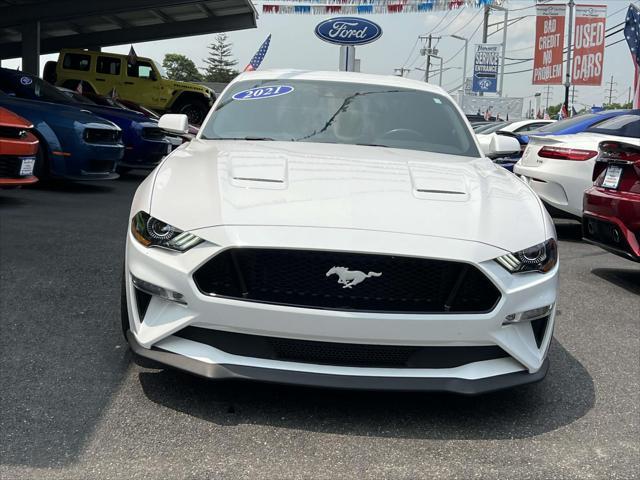 used 2021 Ford Mustang car, priced at $34,995