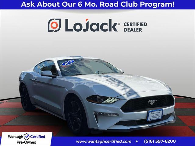 used 2023 Ford Mustang car, priced at $23,995