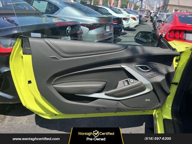 used 2021 Chevrolet Camaro car, priced at $43,595