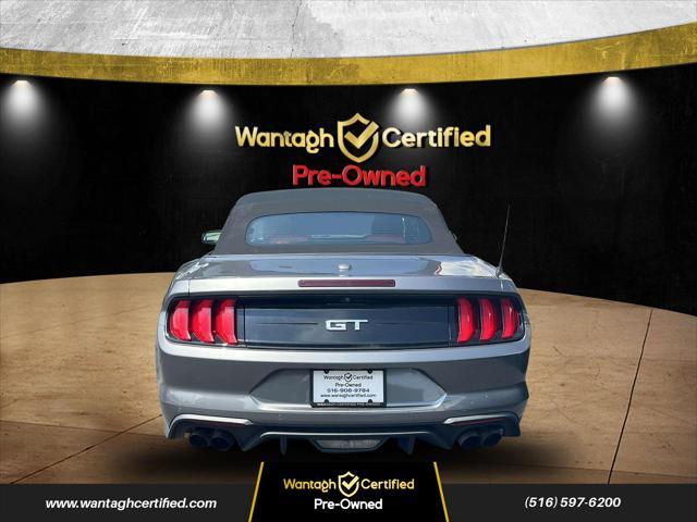 used 2021 Ford Mustang car, priced at $34,995