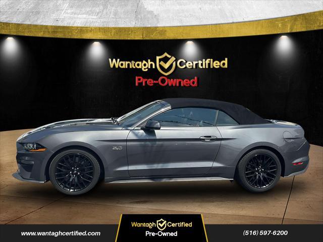 used 2021 Ford Mustang car, priced at $34,995