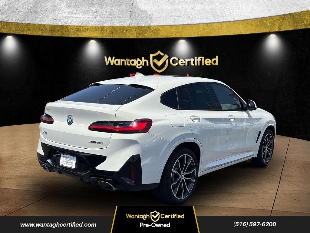 used 2022 BMW X4 car, priced at $33,595