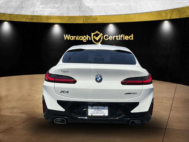 used 2022 BMW X4 car, priced at $33,595