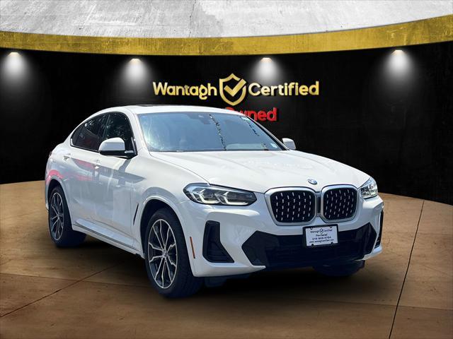 used 2022 BMW X4 car, priced at $33,595