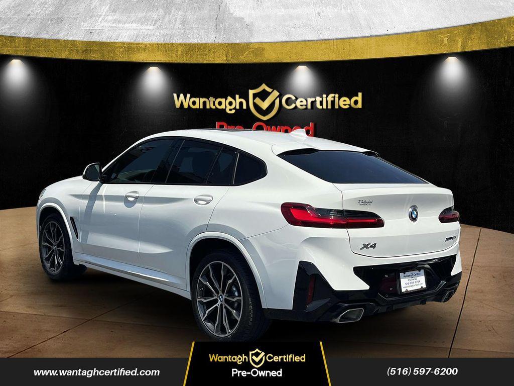 used 2022 BMW X4 car, priced at $33,595