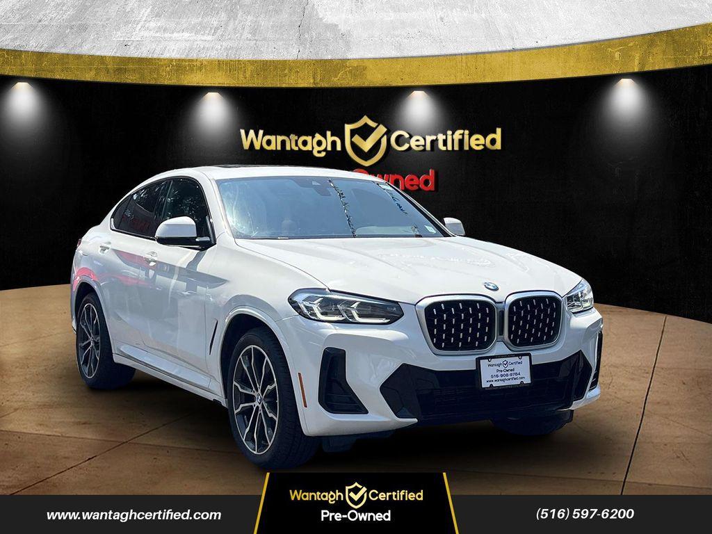 used 2022 BMW X4 car, priced at $33,595