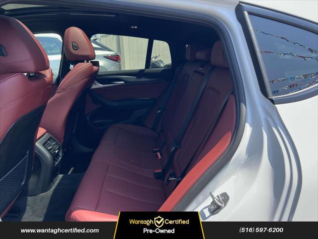used 2022 BMW X4 car, priced at $33,595