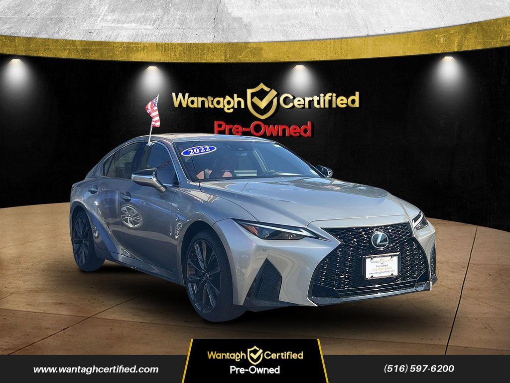 used 2022 Lexus IS 350 car, priced at $38,995