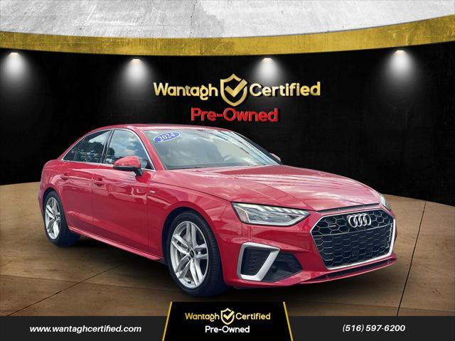 used 2024 Audi A4 car, priced at $27,995