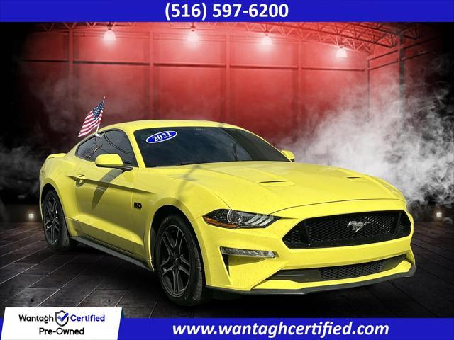 used 2021 Ford Mustang car, priced at $28,795