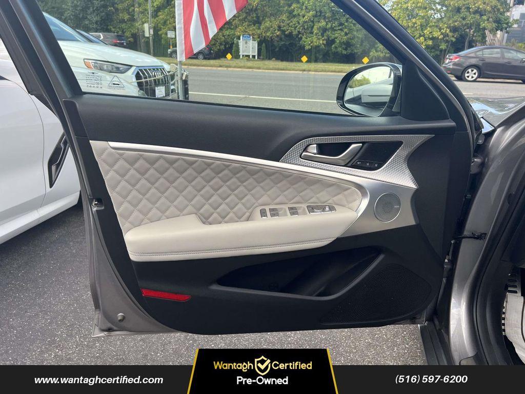used 2022 Genesis G70 car, priced at $29,995