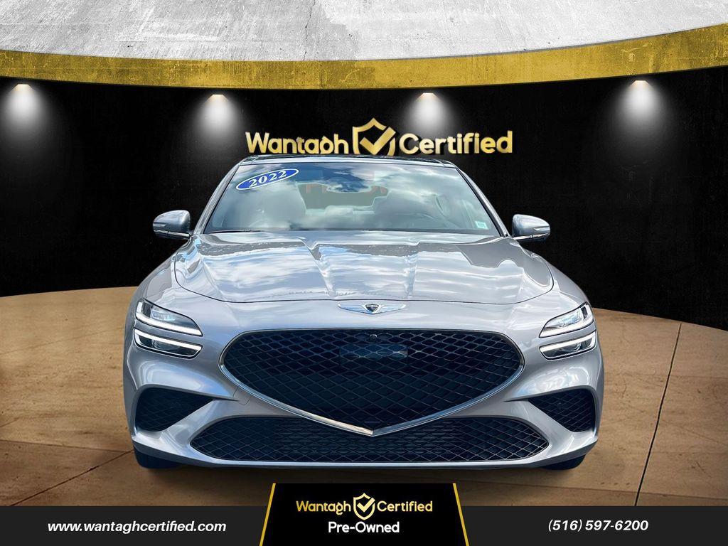 used 2022 Genesis G70 car, priced at $29,995