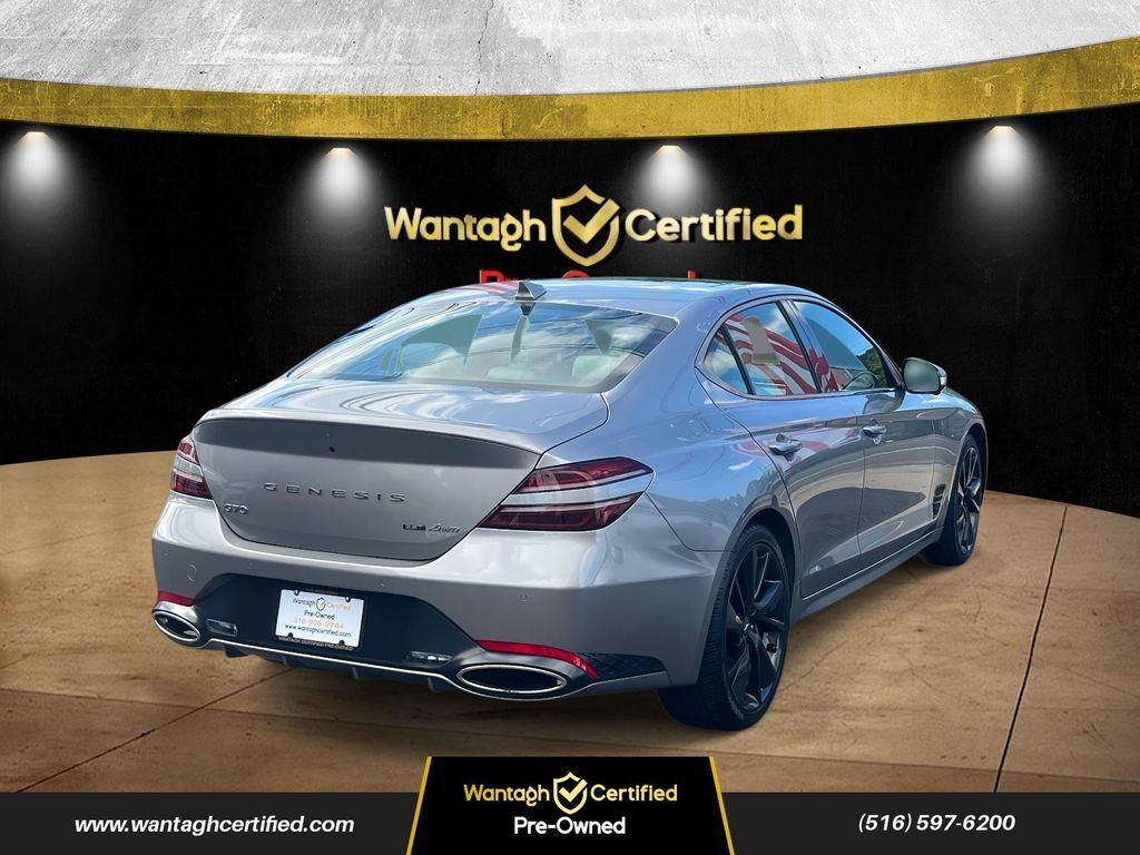 used 2022 Genesis G70 car, priced at $29,995