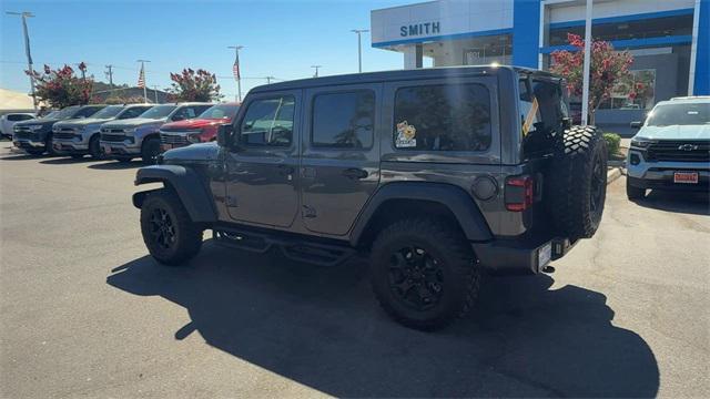 used 2021 Jeep Wrangler car, priced at $34,999